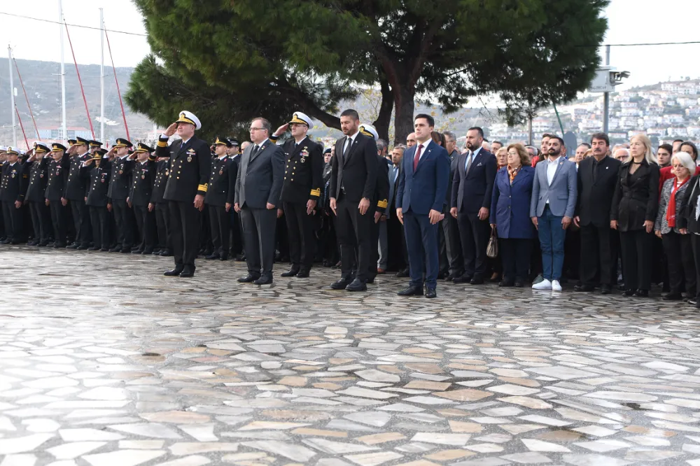 ULU ÖNDER ATATÜRK FOÇA’DA ÖZLEMLE ANILDI