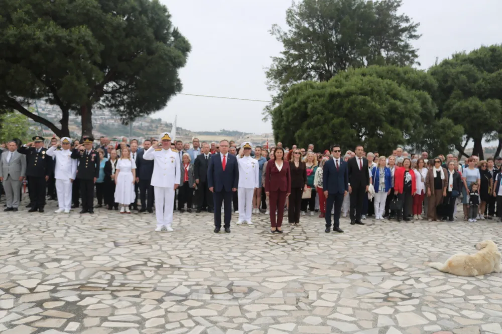 FOÇADA 19 MAYIS COŞKUYLA KUTLANDI