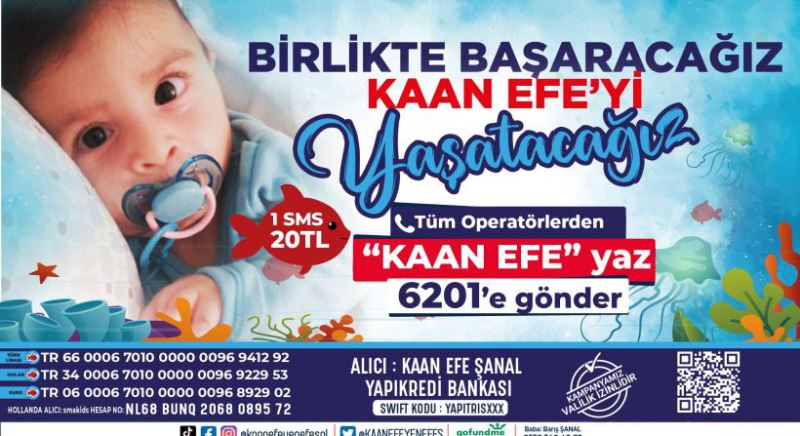 PEDALLAR SMA HASTASI KAAN EFE BEBEK IÇIN  ÇEVRILDI