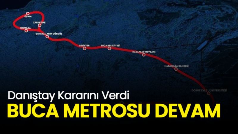 Danistay temyiz basvurusunu reddetti, Metro kaldigi yerden devam edecek