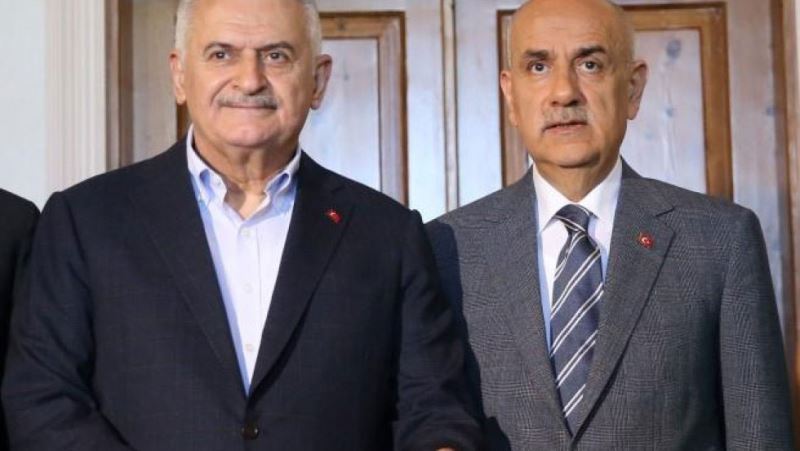 Binali Yildirim ile Tarim ve Orman Bakani Aliaga ya geliyor